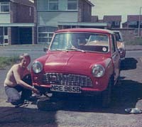 Red 1964 Mini