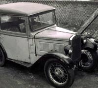 A 1930s Austin in aged condition