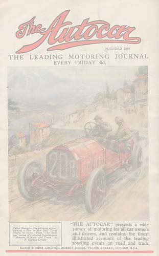 Advert for The Autocar