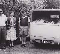 Rear view of the Bedford PCV ute