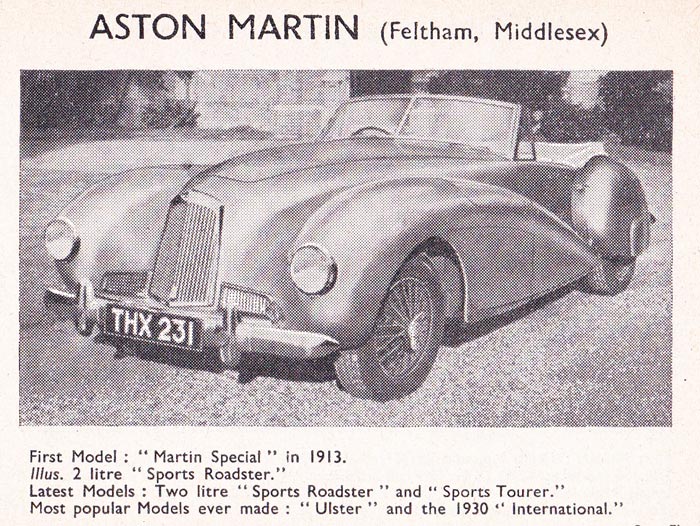 Aston Martin 2 litre