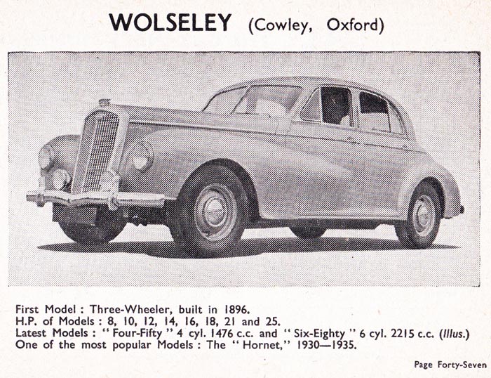 Wolseley 6/80