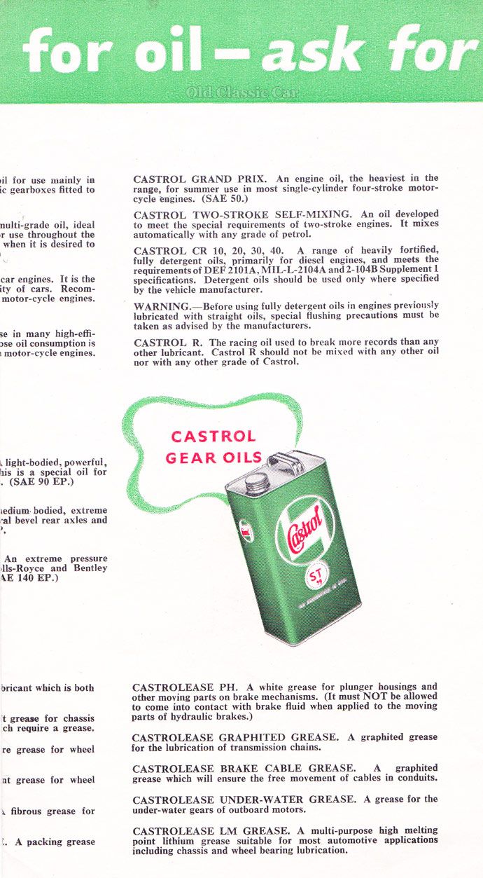 Castrol greases