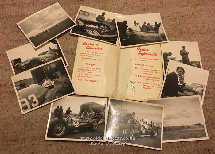 Photographs taken at a Charterhall race