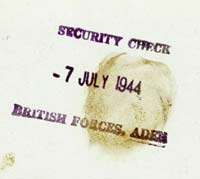 British Forces stamp