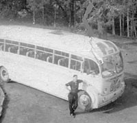 Burlingham-bodied Bedford SB coach