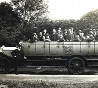 Grey Coaches char-a-banc in 1926