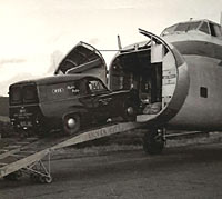 Loading the Bristol Freighter