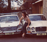 Cars registered FAB 1 and 1 FAB