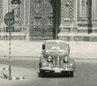 A Fiat in Florence, Italy