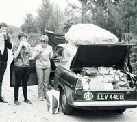 Rear view of the 105E Anglia