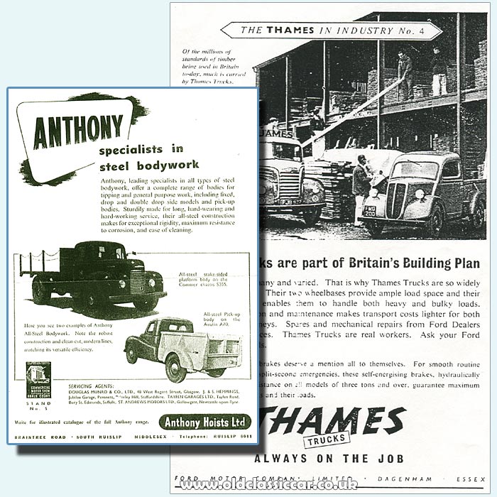 Austin A70 pickup by Anthony Hoists Ltd