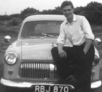 Front view of the Ford