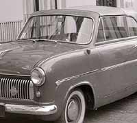 Ford Consul Mk1 Convertible in 1958