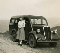 1939 Ford E83W Van - front view