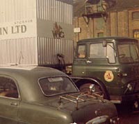 Bedford TK lorry and a Ford