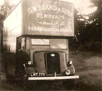 A 1944 Fordson removals van