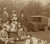 Model T Van in Birling, Kent