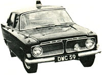 Ford Zephyr police car in Z-Cars