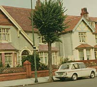 A 1965 Imp parked in Llandudno, 1968