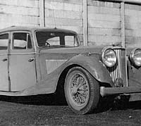 SS Jaguar 2.5 Litre saloon