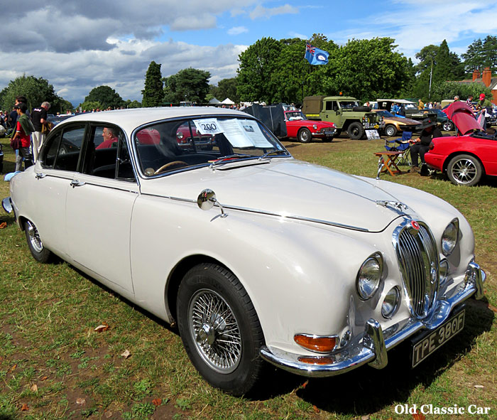 A fully restored Jaguar S-Type