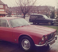 Front view of an XJ6 Series 1