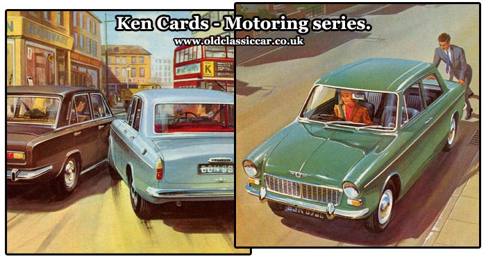 Set of motoring cards by Kensitas