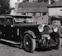 A 1932 Lagonda 16/80 saloon