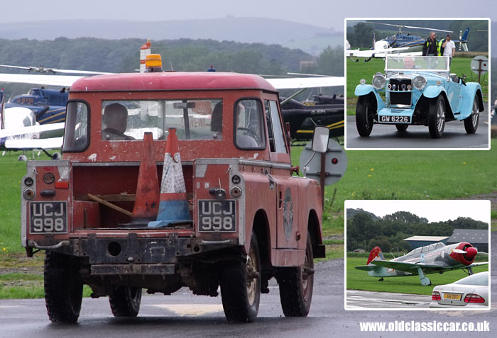 Land Rover Series 2 at Shobdon airfield