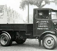 A Garner truck in Wales