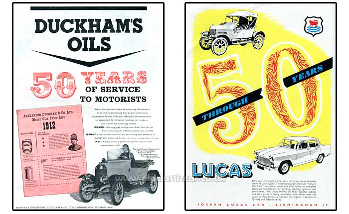 Duckhams Oils & Lucas electrics