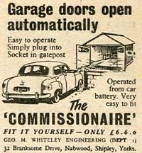 Automatic garage doors