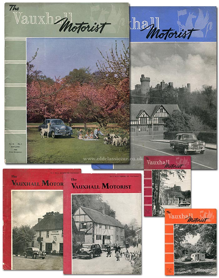 Copies of the Vauxhall Motorist