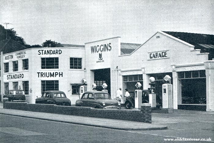 Wiggins Standard Triumph garage
