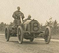Mercedes in the Vanderbilt Cup 1904