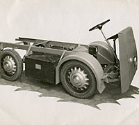 Metropolitan Vickers electric van chassis