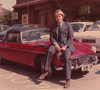 Red MGB Roadster