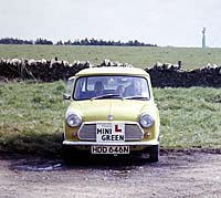 Front view of a Mk3 Mini