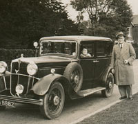 A second photo of the Morris Oxford Six