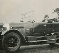 Three ladies sat in their car