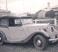 Morris 8 tourer in Australia