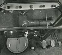 Smiths heater unit fitted to the Morris