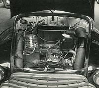 MO engine and underbonnet view