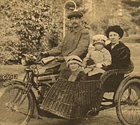 Motorcycle and sidecar