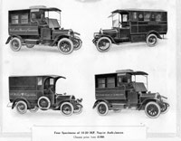 Four ambulances