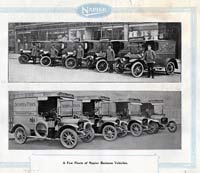 A selection of vans