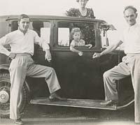 Family with their Armstrong Siddeley?