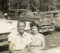 1953 Cadillac and 1956 Mercury