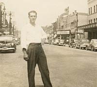 Sarnia, Canada, in the 1940s